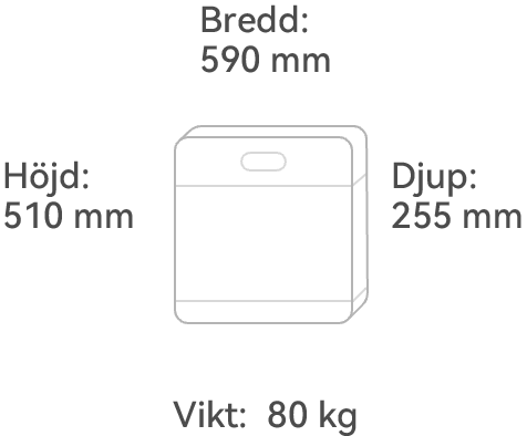 HUAWEI Batteripaket 6,9 kWh/3,5 kW