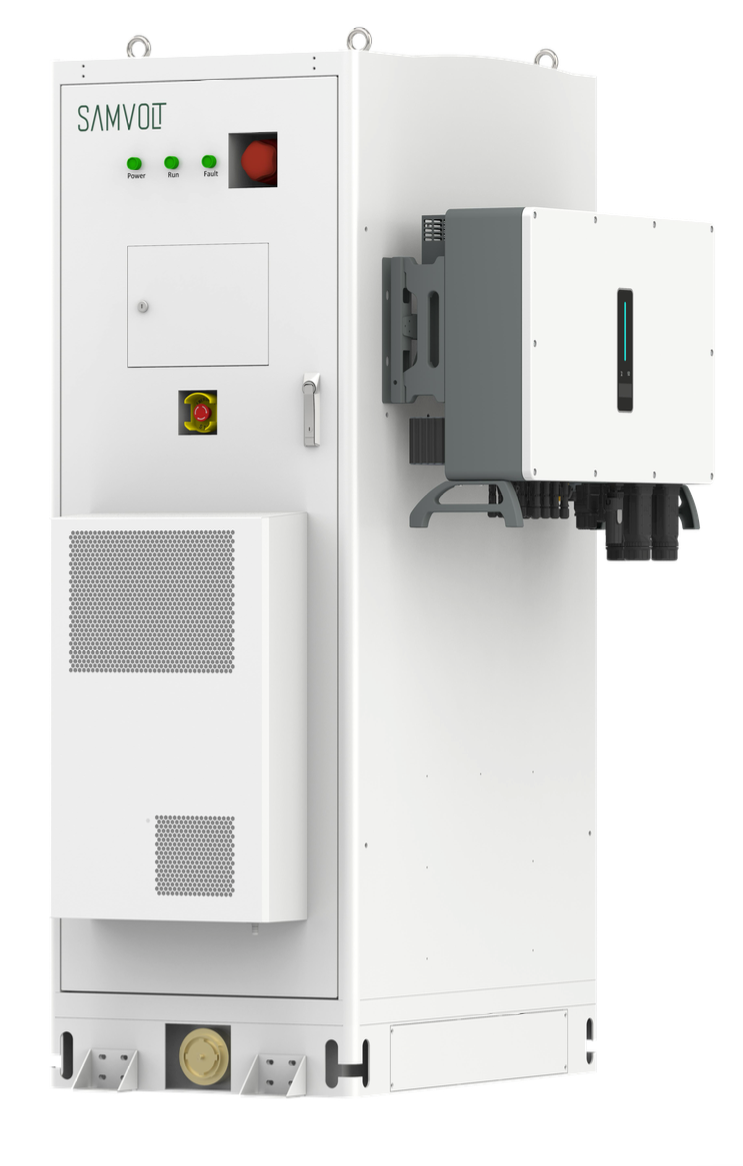 SAMVOLT OUTDOOR 50 kW / 60 kWh med SOLINTEG MHT-50K-100