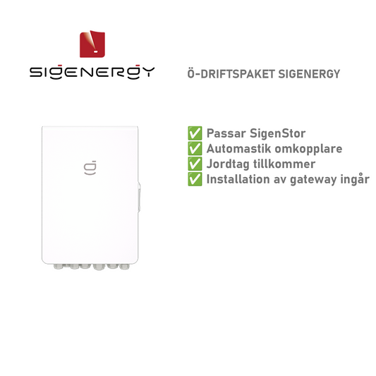 Ö-DRIFTPAKET Sigenergy