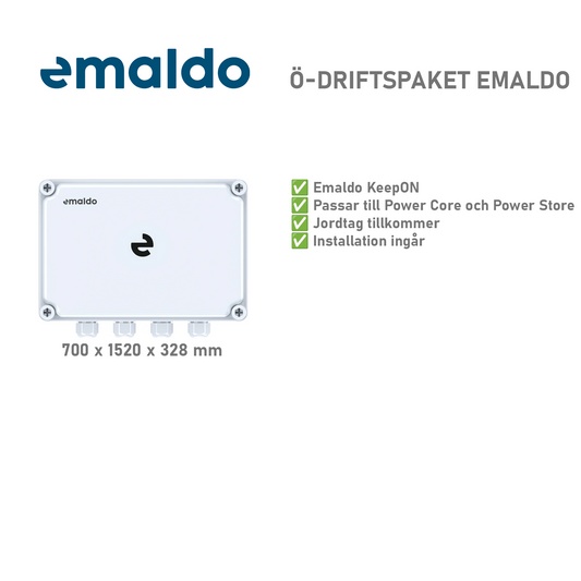 Ö-DRIFTPAKET för Emaldo