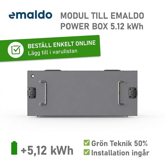 Emaldo Batterimodul Power Box 5,12kWh
